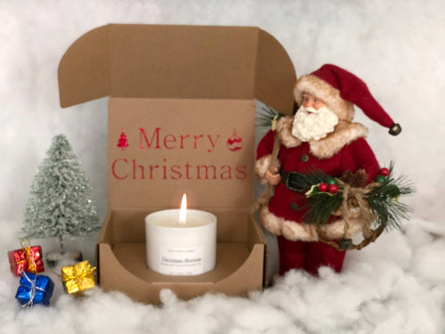 Merry Christmas Soy Candle Gift Box