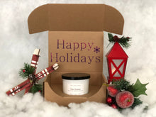 Load image into Gallery viewer, Happy Holidays Soy Candle Gift Box