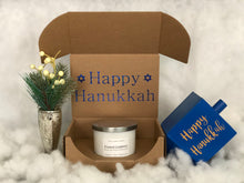 Load image into Gallery viewer, Happy Hanukkah Soy Candle Gift Box